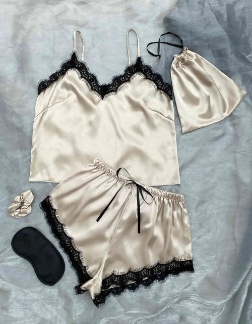 Load image into Gallery viewer, Lace Dreams Pajama Set

